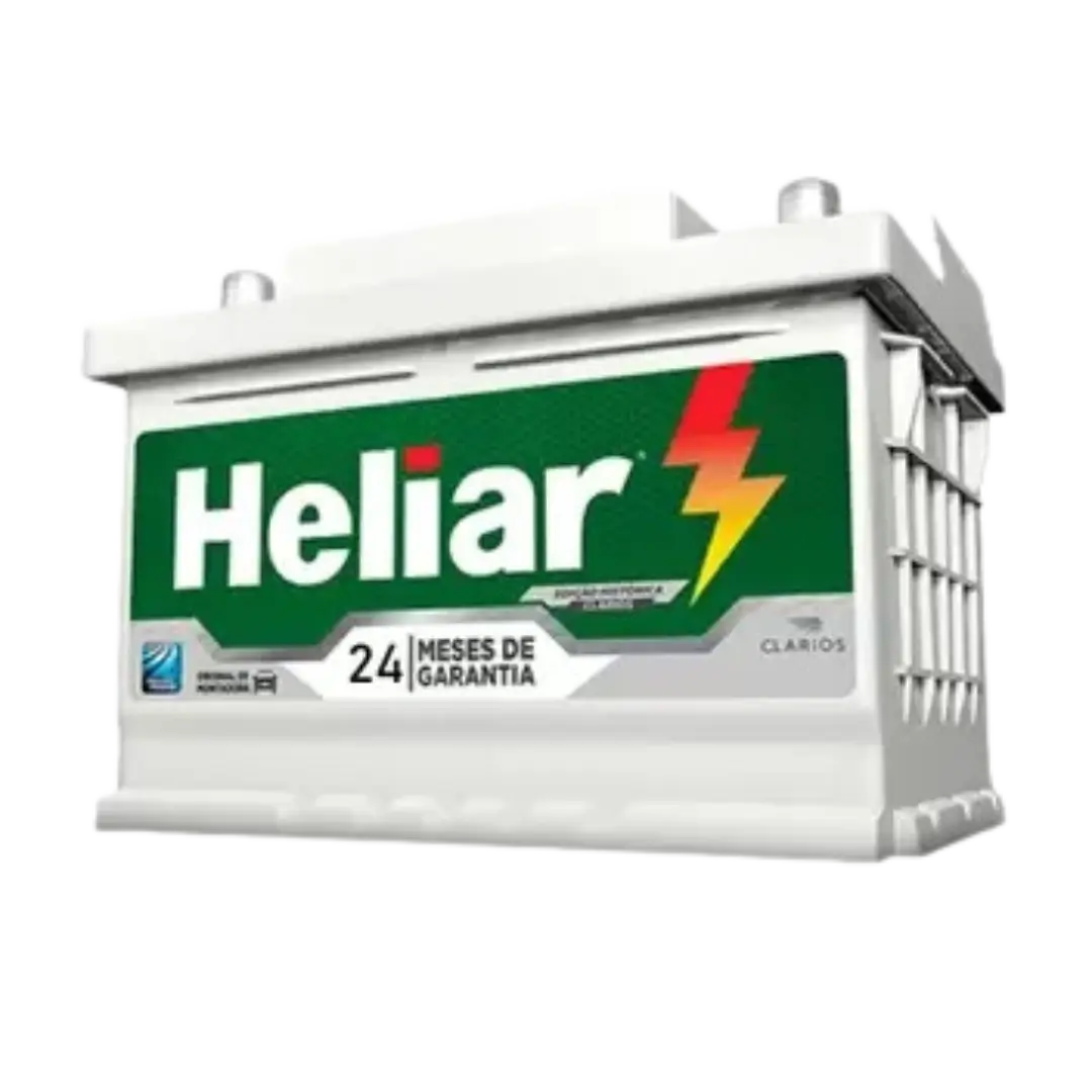 Bateria heliar com 2 anos de garantia