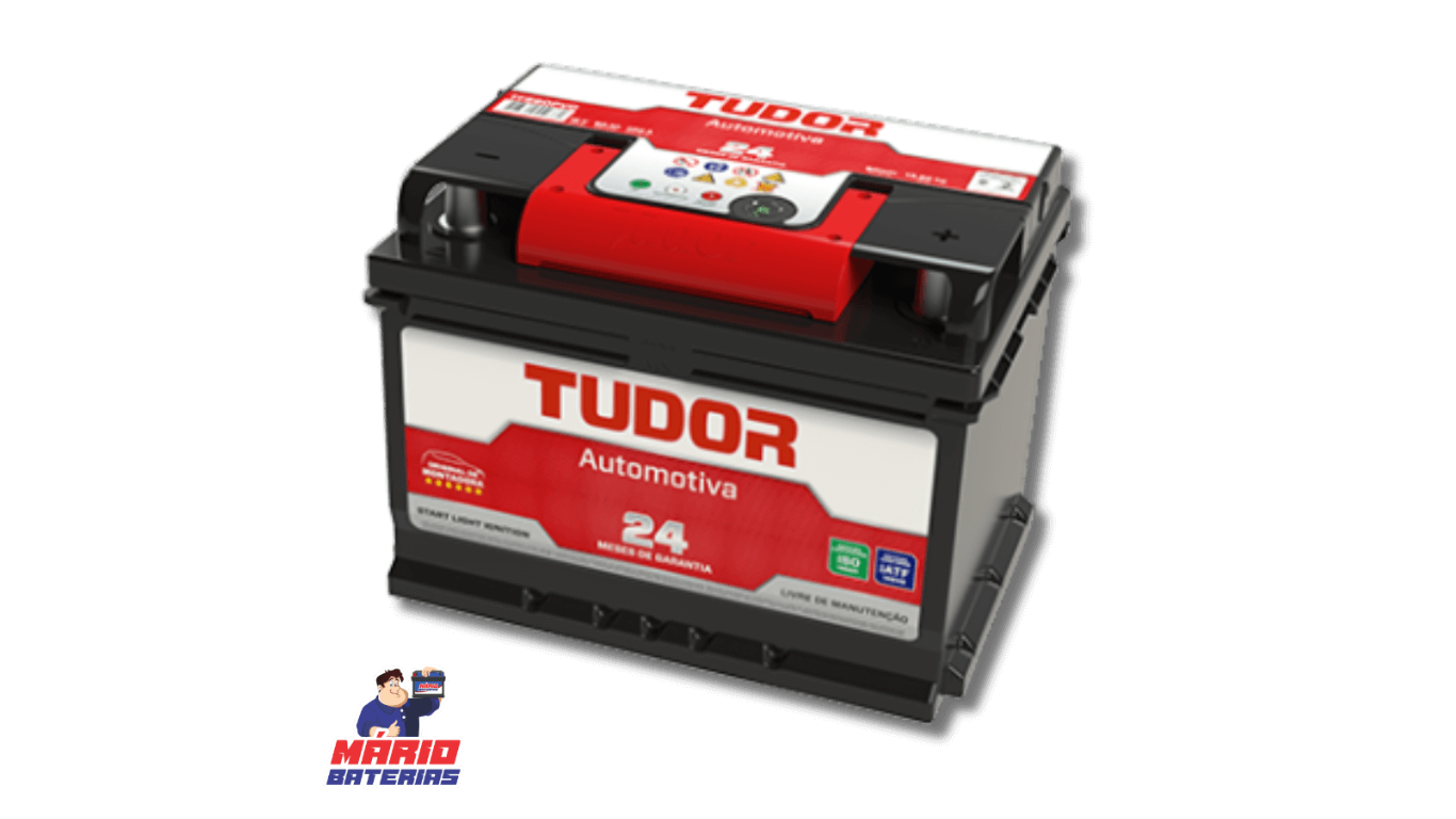 bateria de carro, da marca Tudor